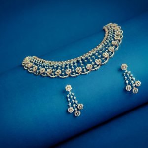 22K Gold Floral Bracelet